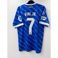 FRAGOLA Real Madridd 2025/26 Yeni Sezon Vini Jr. Deplasman Forması (Mavi)