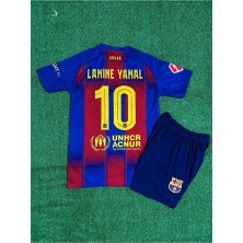 FRAGOLA F.c B.a.r.c.e.l.o.n.a 2025-26 Lamine Yamal Iç Saha Çocuk Forması 2'li Set