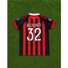 FRAGOLA A.c Milan D.a.v.i.d.d B.e.c.k.h.a.m Nostalji Forması