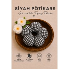 Hophera Pötikare Scrunchie Topuz Tokası Güçlü Lastikli Saç Tokası