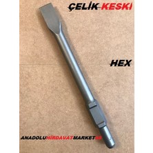 Byt 16KG Luk Hilti Keskisi Kırıcı Keskisi Hex Büyük Hilti Keski 41CM Düz Keski
