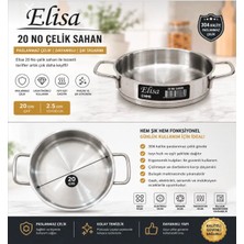 Elisa Çelik Tava (20 Cm)