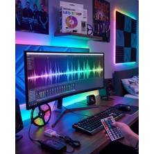 Oneol Yayınevi 5050 Rgb LED Şerit 5 Metre Uzaktan Kumandalı Ortam Aydınlatma LED - 1OL1526-1529