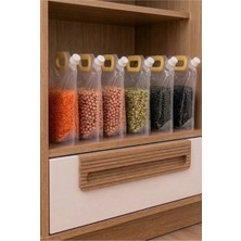 Kitchen Life 6'lı Taşınabilir,katlanabilir,sızdırmaz Gıda Saklama Çantası Musluklu Su Bidonu 2 Lt