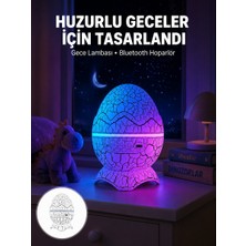 Serac Collection Bluetooth Hoparlör Özellikli 7 Renkli Gece Aydınlatması Yeni Nesil - SA002G-6F02F4