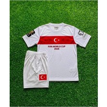 FRAGOLA Türkiye Fifa 2026 Dünya Kupası Kerem Aktürkoğlu Çocuk Forması (Beyaz)