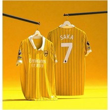 FRAGOLA Arsenal 2024-25 Sezonu Özel Konsept Bukayo Saka Forması (Yellow)