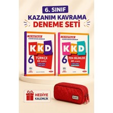 Kurmay 6.sınıf Kkd Fen Bilimleri+ 6.sınıf Kkd Türkçe + Kalemlik Hediye