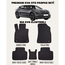 Feyza Oto Kia Ev6 Elektrikli Serisi Araca Özel Premium Eva Paspas Takımı 2 Yıl Garantili Araca Birebir Uyumlu Kalıplar