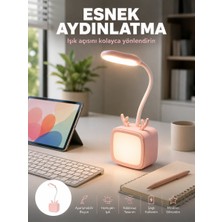 Feifei Şarj Edilebilir LED Masa Lambası Kablosuz Taşınabilir Gece Lambası - FEİ8820-6519