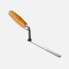 Dekor Yay Çeliği Ahşap Saplı Eklem Malası (17.5 Cm)