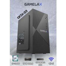 Gamelax Ofix-03 Intel Core I5-12400 16GB Ddr4 Ram 256GB M.2 SSD Wi-Fi Masaüstü Ofis Bilgisayarı