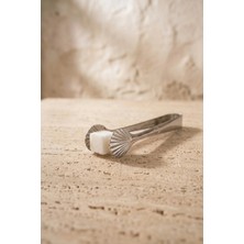 Kitchen Life Paslanmaz Çelik Istiridye Küp Şeker Buz Maşası 12 cm