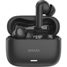 Shaza Aura x  Kulak Içi Silikonlu Bluetooth Kulaklık Siyah
