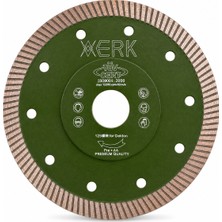 Xerk Diamond Dekton Kesme Testeresi 125 mm Porselen Seramik Elmas Kesici Disk