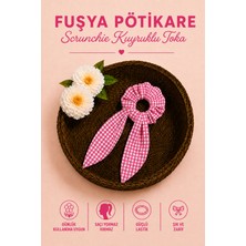 Hophera Pötikare Kuyruklu Scrunchie Toka Güçlü Lastikli Saç Tokası
