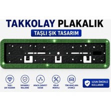Viteksa Plakalık Takkolay Taşlı Yeşil 1 Adet