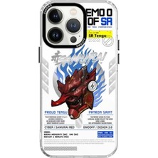 Emo Off 3 Boyutlu Cyber Warrior Series Magsafe Premium Kılıf iPhone 14 Pro Max