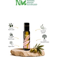 Nermin Hanım Zeytinliği Sarımsak Çeşnili Zeytinyağı 100ML W.