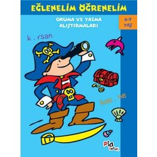 Pia Yayınları Eğlenelim Öğrenelim Eğitici Kitap 6-7 Yaş Kolektif Yazarlı Okul Öncesi Eğlenceli Alıştırmalar