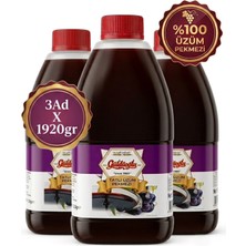 güldüoğlu Üzüm Pekmezi 3'lü Ekonomik Aile Boyu Set (3AD x 1.920GR)