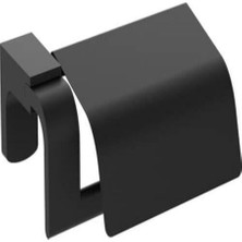 MaxiFlow Maxıflow F1 Siyah (Black) Serisi Wc Kapaklı Kağıtlık