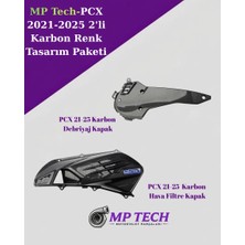 Pcx 2021-2024 2'li Karbon Renk Tasarım Paketi