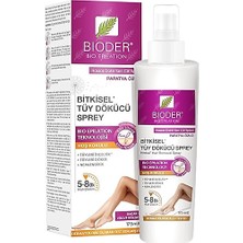 Bioder Kadın Tüy Dökücü Sprey 175 ml Bitkisel Formül ile Tüm Vücut İçin Etkili Uygulama