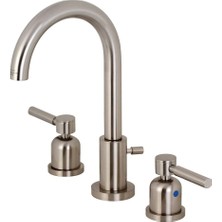 Kingston Brass FSC8928DL Concord Geniş Açılı Banyo Musluğu, 10 x 5.38 x 10.06, Fırçalanmış Nikel