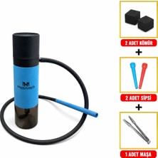 Puffstore Portatif Mini Nargile | Hafif – Taşınabilir – Pratik Kullanım |arabada & Dış Mekânda Uygun