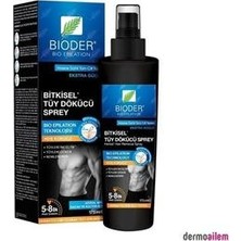 Bioder Erkek Tüy Dökücü Sprey 175 ml Hassas Bölge İçin Bitkisel Özellikli Ürün