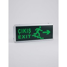 Pause Ledli Acil Exit-Çıkış Armatürü Sağ PS-EX004