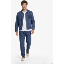 United4 Unıted4 Classic Fit Erkek Mavi Pantolon.ındıgo