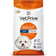 Vet Prive Vetprive Adult Somonlu Küçük Irk Yetişkin Köpek Maması 3 kg