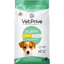Vet Prive Vetprive Puppy Tavuklu Küçük Irk Yavru Köpek Maması 3 kg