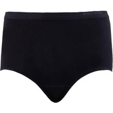 Coton House Blackspade 1307 Bayan Essential Yüksek Bel Siyah Slip Külot