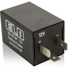 Elo 203107001 12V Elektronik Flaşör Ses Ikazlı