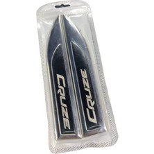 İTHAL Ithal Chevrolet Cruze metal Çamurluk Krom Vent Özel Ürün Takım 2'li (Siyah)