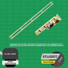 TCX 32 Inç Samsung Uyumlu 35 cm Tv LED Bar