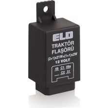 Elo 203106001 Elektronik Flaşör 12V Traktör Ikazlı 5-6 Terminal