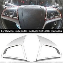 Mette Chevrolet Cruze Direksiyon Krom Çift Delik