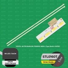 TCX Vestel Regal Seg Uyumlu 52,7 cm Tv LED Bar
