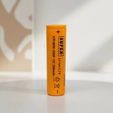TCX Icr 18650 2500 Mah 12C Düz Kafa Pil