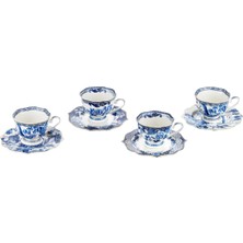 LuckyArt Lucky Art Luzıa Bone 4Lu Cay Fıncanı Setı 220Cc