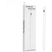 Callysta Fp‑01 Beyaz Stylus Kalem – 4096 Basınçlı, Hassas Dokunmatik Tablet Kalemi + 1 Yedek Uç