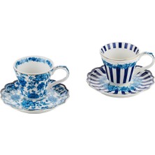 LuckyArt Serenıa Bone 2Lı Kahve Fincanı Seti