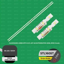TCX Samsung Uyumlu 53,1 cm Tv LED Bar