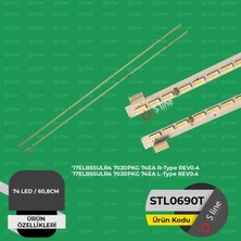 TCX Vestel Uyumlu 60,8 cm Tv LED Bar
