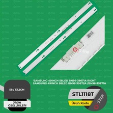 TCX 49 Inç Samsung Uyumlu 53,2 cm Tv LED Bar