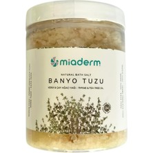 Miaderm Kekik & Çay Ağacı Yağı Doğal Banyo Tuzu | 300 gr